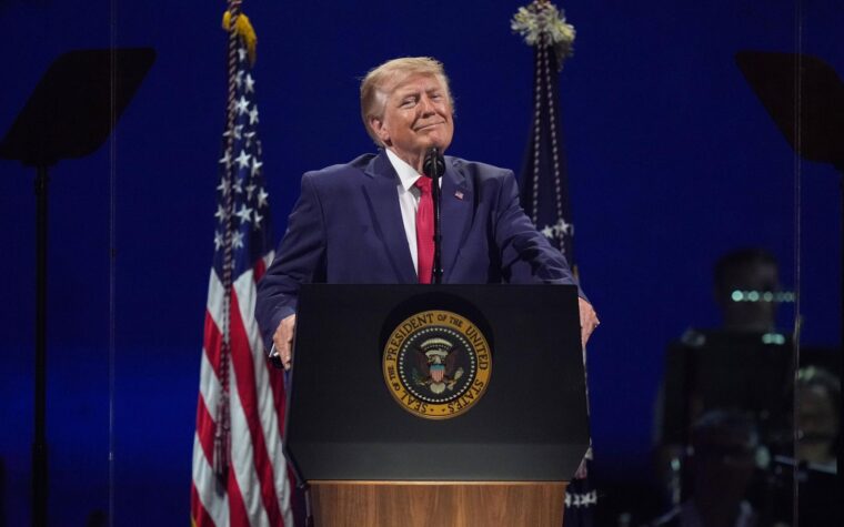 Trump habla en el 250.º Día de la Independencia de los EE. UU.