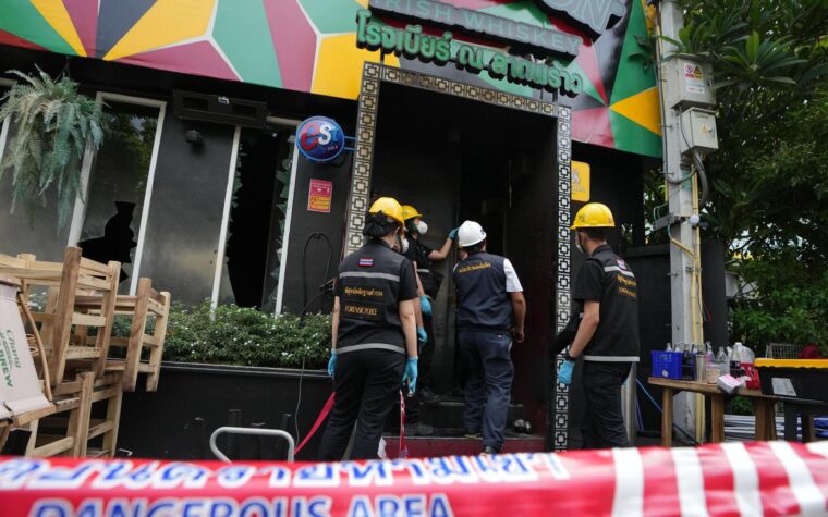 Incendio en Bangkok cobra 27 vidas