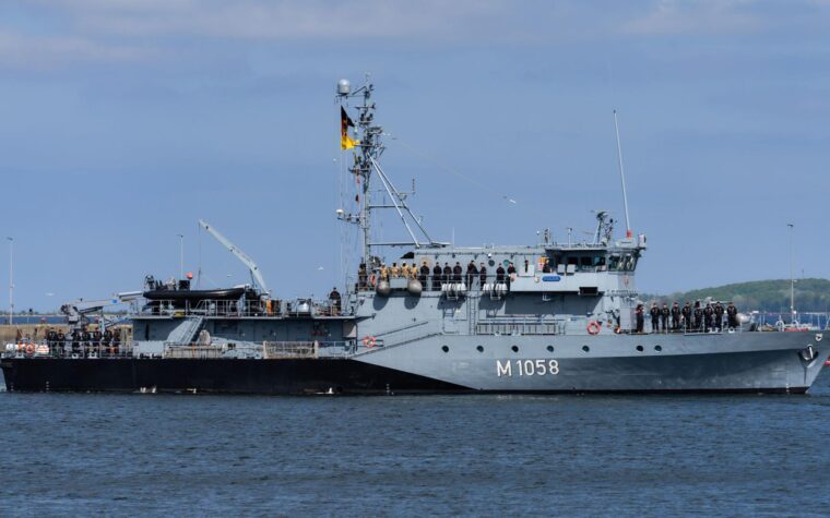 Alemania retira buques de guerra del Golfo de Adén