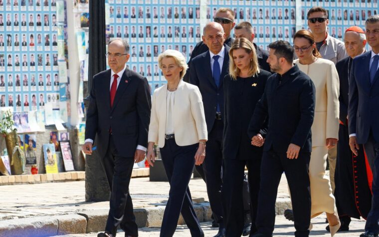 Acuerdo de drones entre von der Leyen y Zelenski