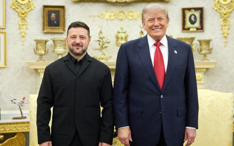 Trump recibe a Zelenski y Netanyahu en Washington