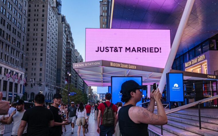La estrella del pop Swift y el futbolista Kelce se han casado