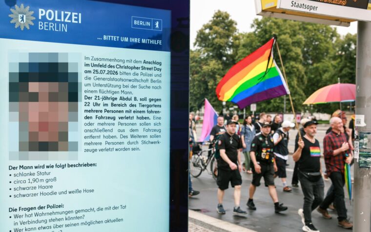 IS-banderas y canciones yihadistas en el atentado de CSD